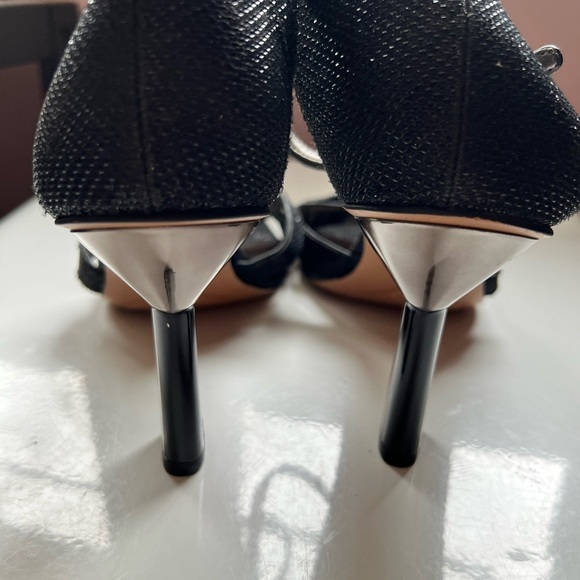 Franco Sarto Womens Rania Ankle Strap Leather Sandal SPARKLY - Picture 7 of 8